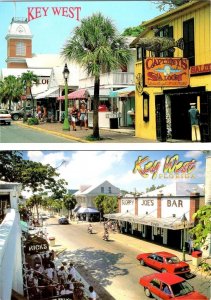 2~4X6 Postcards KEY WEST, FL Florida CAPT TONY'S SALOON & SLOPPY JOE'S BAR