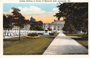 Cadets Drilling front of Bancroft Hall Annapolis, Maryland MD