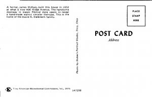 Pennsylvania - Home Of The David K Galbreath Family - [PA-539]