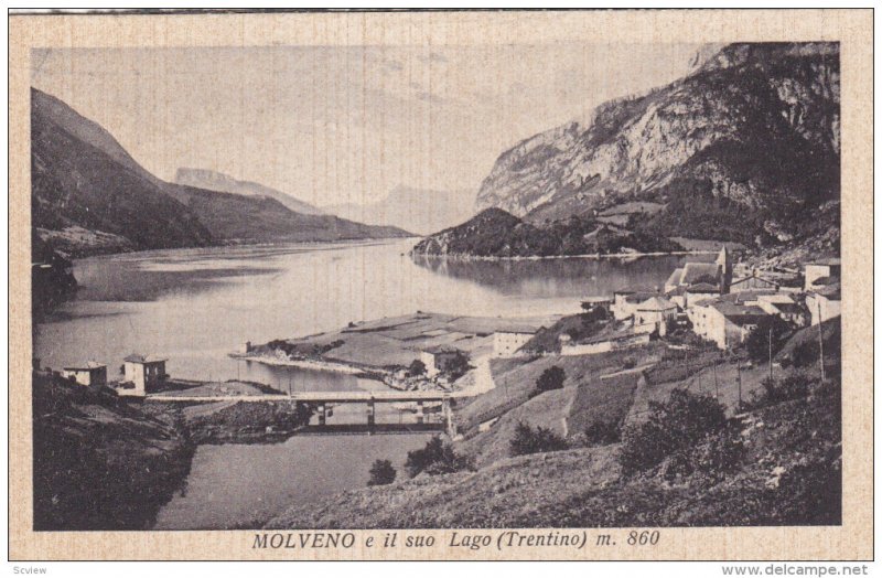 MOLVENO e il Suo Lago (Trentino) ,  Italy , 1910s