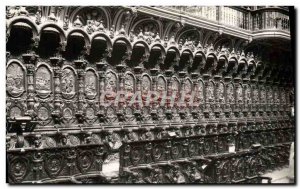 Postcard Modern Cordoba Mosque Cathedral Detall of the Choir Stalls