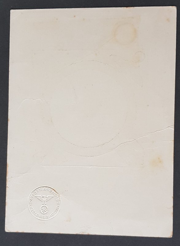 GERMANY THIRD 3rd REICH ORIGINAL VERY RARE POSTCARD REICHSPARTEITAG NUREMBERG