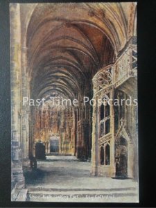 c1908 - Ely Cathedral, North Choir Looking East