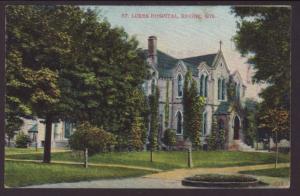 St Lukes Hospital,Racine,WI Postcard