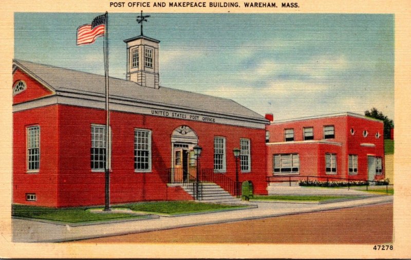 Massachusetts Wareham Post Office and Makepeace Building