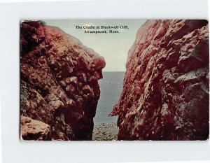 Postcard The Cradle at Blackwell Cliff, Swampscott, Massachusetts Black Wills