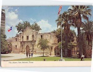 Postcard The Alamo San Antonio Texas USA