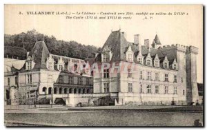 Old Postcard Villandry Chateau