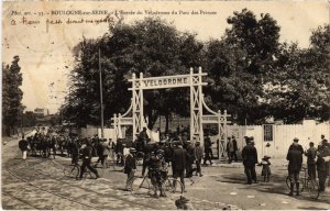 CPA BOULOGNE-BILLANCOURT L'Entree du Velodrome du Parc des Princes (1322923)