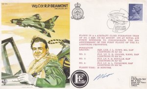 RP Beamont WW2 Plane Pilot Military Hand Signed FDC