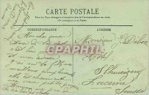 Postcard Old Rennes a corner of the court of the Abbey of St. Melaine