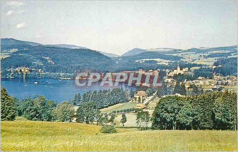 Modern Postcard Titisee View