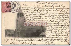 Old Postcard Church Paris Saint Germain des Pres