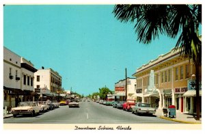 Florida  Sebring , Ridgewood Avenue from Circle in Downtown