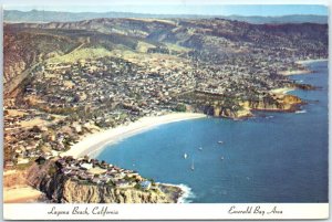 Postcard - Emerald Bay Area - Laguna Beach, California