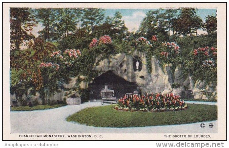 The Grotto Of Lourdes Franciscan Monastery Washington DC