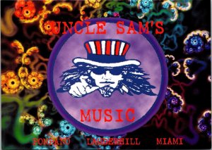 Advertising Uncle Sam's Music Pompano Lauderdhill Miami Florida