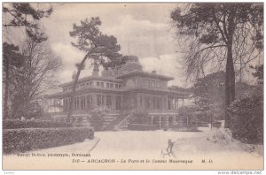 ARCACHON, Gironde, France, 1900-1910´s; Le Parc Et Le Cassino Mauresque