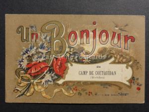 Poppies: Un Bonjour - du Camp De Coëtquidan (French Military) Donate to R.B.L.