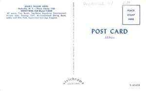 Klein's Hillside Hotel Parksville, New York Postcard
