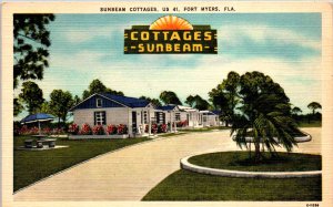 Fort Meyers, Florida - Stay at the Sunbeam Cottages - in the 1940s