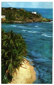 Scenic View Toward Black Point Honolulu Hawaii Postcard