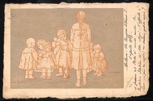 ab1769 - CARTOLINA D'EPOCA - MILANO Città : Pubblicitaria