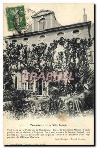 Old Postcard Tarascon Villa Tartarin very close to the Porte de la Condamine ...