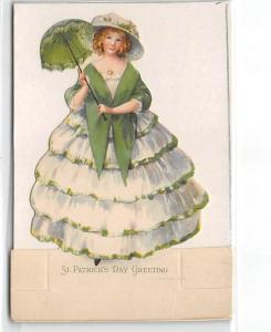 Saint Patrick's Day, Ellen H Clapsaddle Holiday Non Postcard Back 