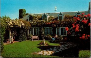 Massachusetts Nantucket Island The Chanticleer Inn Rose Garden