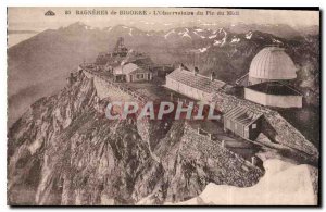 Postcard Old Begneres of Bigorre Observatory Pic du Midi