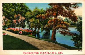 Wisconsin Greetings From Tunnel City