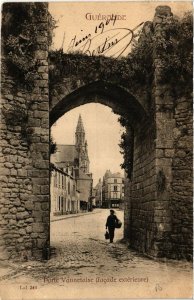 CPA GUERANDE - Porte Vannetaise (facade exterieure) (653789)