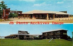 IA, Marshalltown, Iowa, Redwood Motel, Playground, Multi-View, Dexter No 25365B