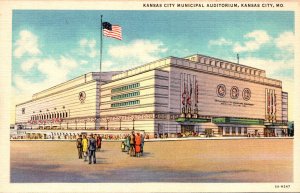 Missouri Kansas City Municipal Auditorium Curteich
