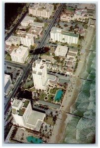 c1960s Ocean Front Hotels on Fabulous Gold Coast Miami Beach Florida FL Postcard