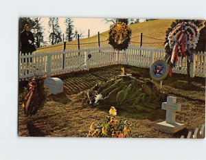 Postcard Grave of John F. Kennedy, Arlington National Cemetery, Arlington, VA