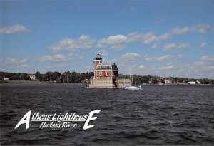 Athens Lighthouse Hudson, NY., USA Lighthouse Unused 