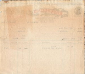 Antique Billhead Invoice Receipt Ross Seed Louisville KY 1930 Farm Agriculture 