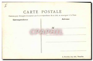 Old Postcard Chateau de Rambouillet saw Islands