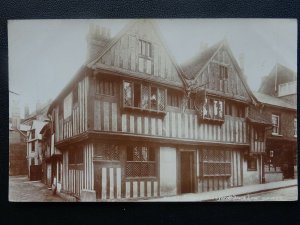 Hertfordshire BISHOPS STORTFORD The Black Lion Inn - Old RP Postcard by Frith