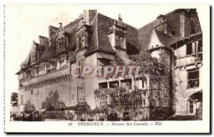 Perigueux - Houses Consuls - Old Postcard