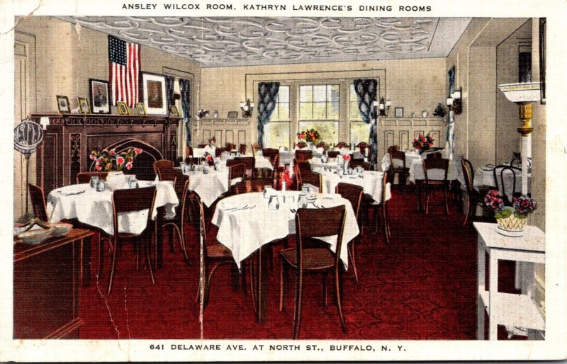 New York Buffalo The Ansley Wilcox Mansion Ansley Wilcox Dining Room Delaware...