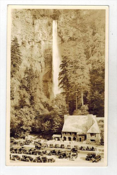 Oregon  Portland ,  MULTNOMAH LODGE & FALLS, RPC