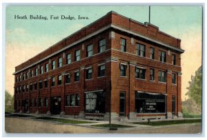 c1910's Health Building Pope Hartford Chalmers Fort Dodge Iowa IA Postcard