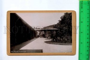 414773 GERMANY 1893 year Bad Nauheim Kurbrunnen Vintage CABINET PHOTO