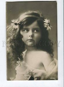 257758 NUDE Curly GIRL Long Hair FAIRY Vintage PHOTO BNK PC