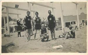 Circa 1915 Beach Boys Southern CALIFORNIA RPPC 9803 postcard