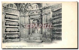 Old Postcard Madrid Monasterio del Escorial Panteon de los Reyes