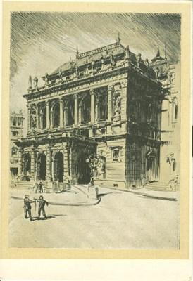 Hungary, Budapest, L'Opera Roy. Hongr, Konigl Opernhaus O...